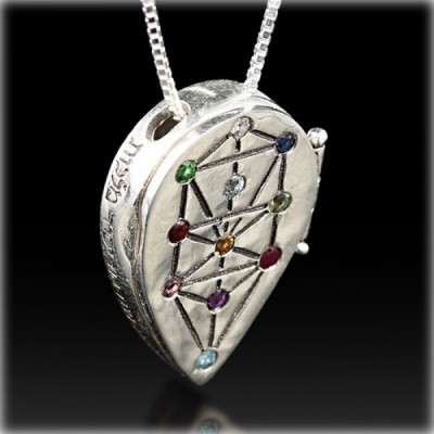 Tree of Life Kabbalah Necklace